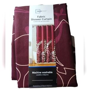 Mainstays Fabric Shower Curtain